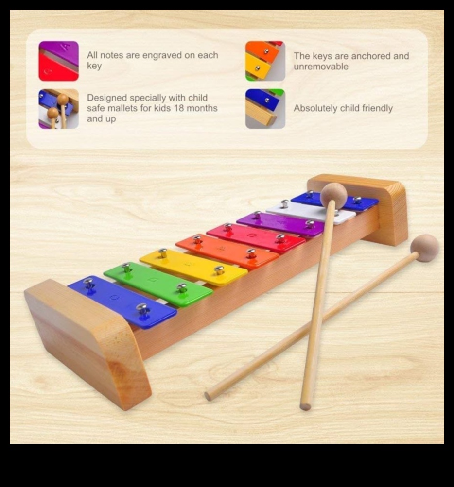Mūzikas burvju instrumenti visu vecumu minimūziķiem 5 Mūzikas maģija: instrumenti mini mūziķiem