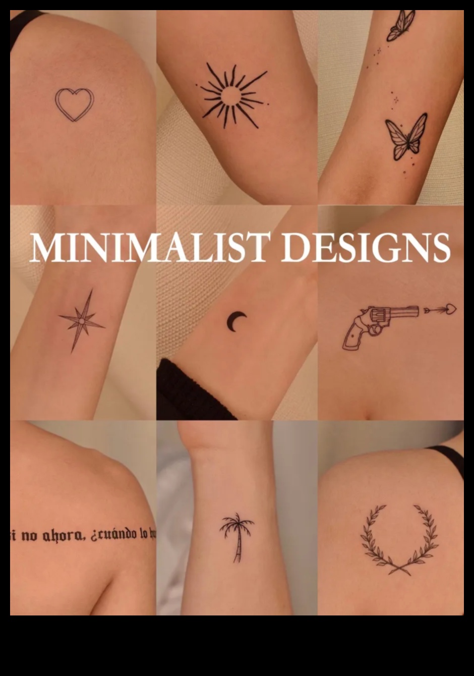 Vienkāršība runā par minimālisma tetovējumu eleganci 2 Runā vienkāršība: minimālisma tetovējuma elegances atklāšana