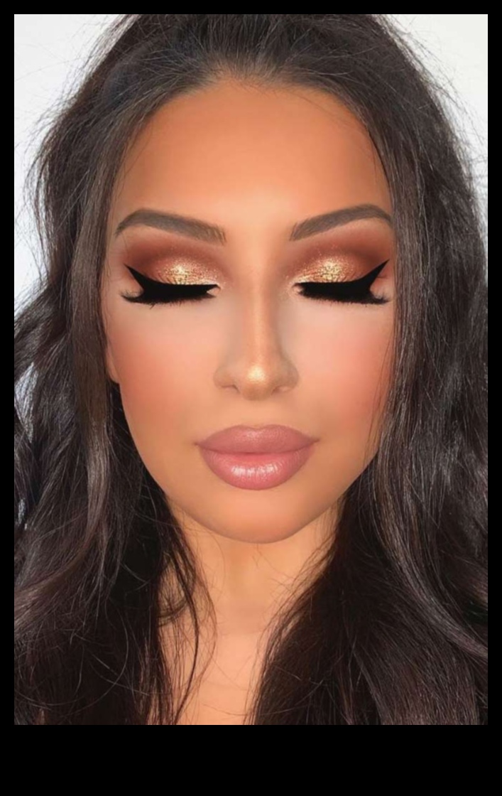 Golden Glam silta toņa vakara grima palete katram ādas tonim 5 Golden Glam: iekļaujiet siltos toņus jūsu vakara grima paletē