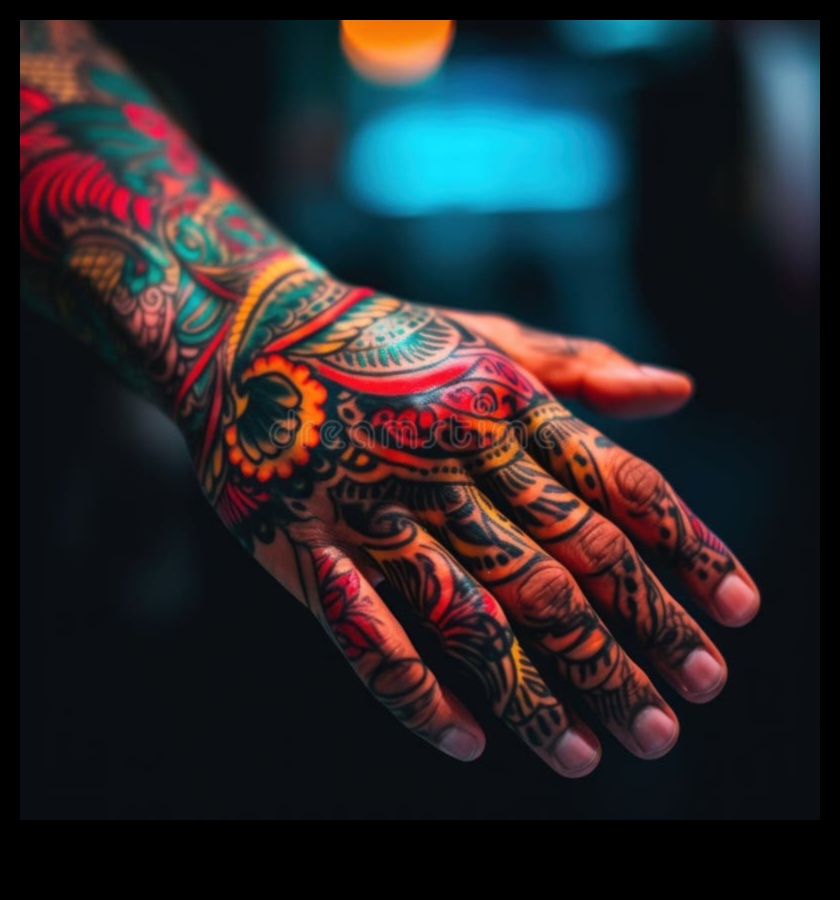 Fingered Fantasia: miniatūru roku tetovējumu stāstījumu atklāšana