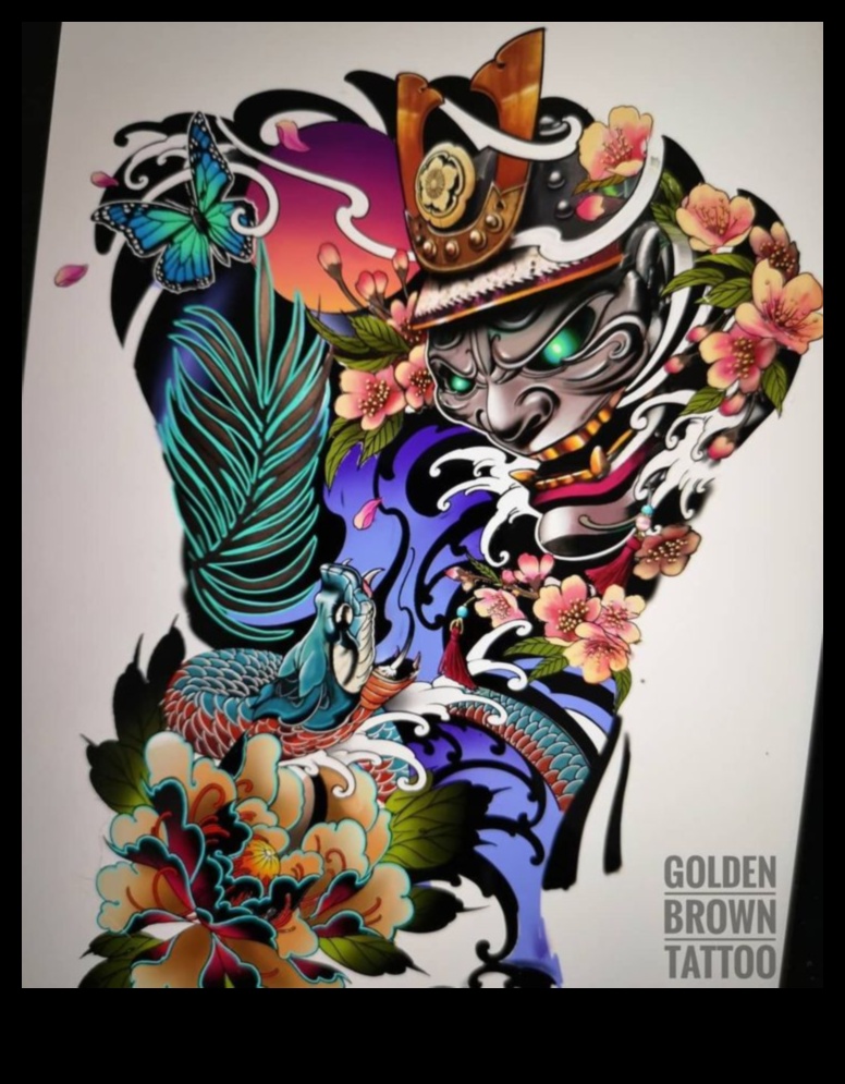 Tintes odiseja: Episkās pasakas, kas ilustrētas, izmantojot japāņu tetovējumu mākslu