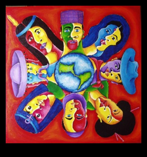 Kultūras audekli Ķermeņa rotājumi kā daudzveidības svētki 3 Kultūras audekli: atzīmējiet dažādību ķermeņa rotājumos