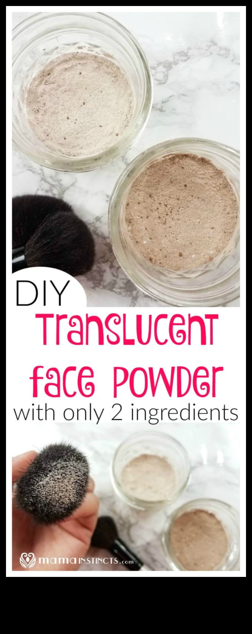 DIY iestatīšanas pulveris Izveidojiet savu sapņu matētu apdari, izmantojot šo vienkāršo recepti 3 DIY iestatīšanas pulveris: izveidojiet perfektu formulu mājās