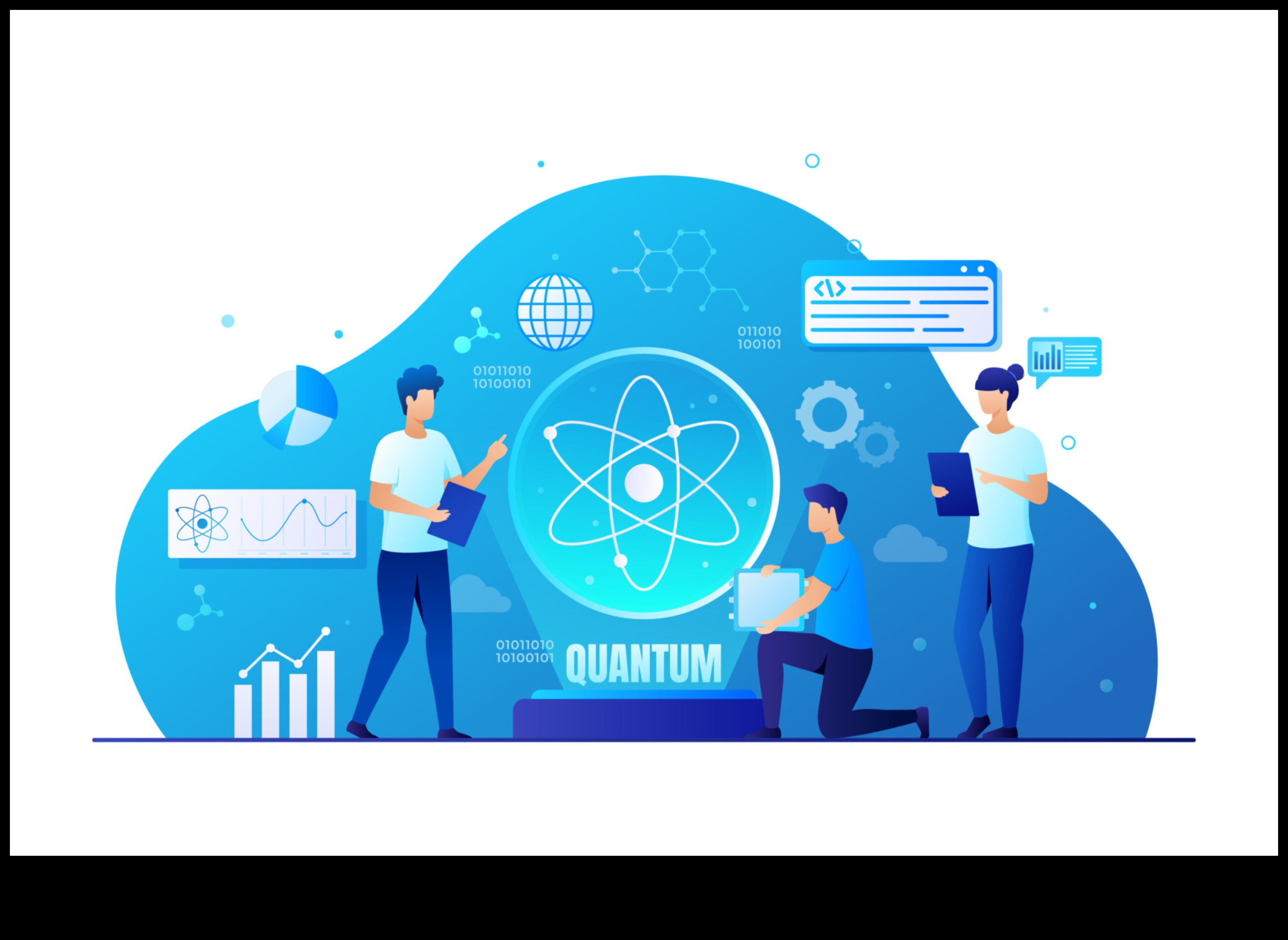 Kvantu horizontu izstrāde: tendences un uzvaras radošajā mākslā un kvantu skaitļošanā