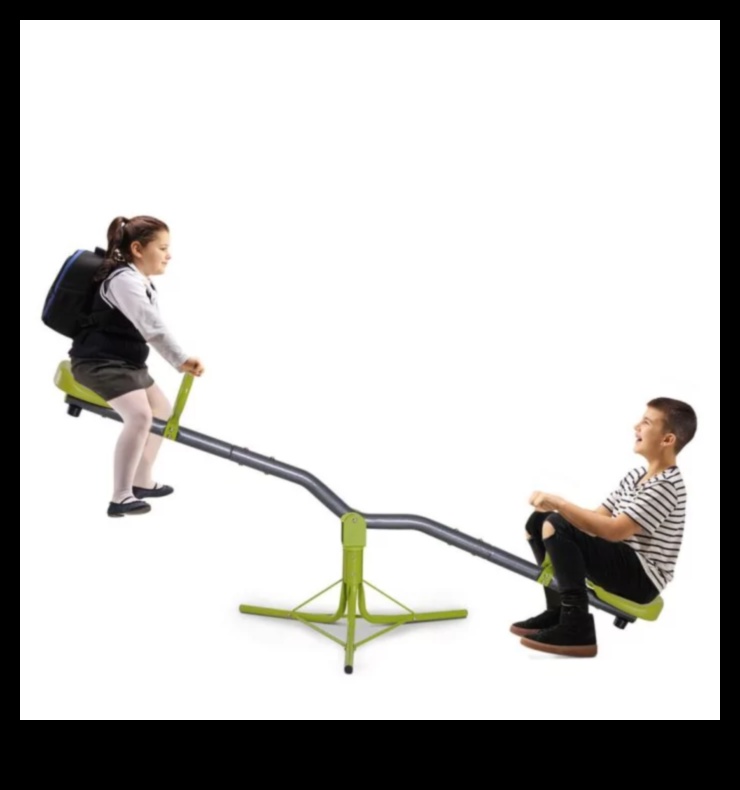 Teeter-Totter laiks Jautrs un līdzsvarots veids, kā vingrot bērniem 2 Balancing Act: Teeter-Totter Fun in Kids Exercise rutīnas