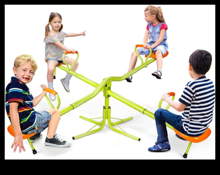 Teeter-Totter laiks Jautrs un līdzsvarots veids, kā vingrot bērniem 4 Balancing Act: Teeter-Totter Fun in Kids Exercise rutīnas