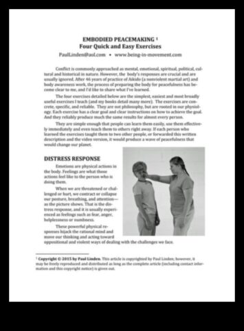 Iemiesots pārliecība Atrodiet mieru prātā un ķermenī ceļu tiem 7 vingrinājumiem