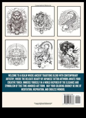 Ink Odyssey Epic Tales ilustrētas, ar austrumu tetovējumu mākslu