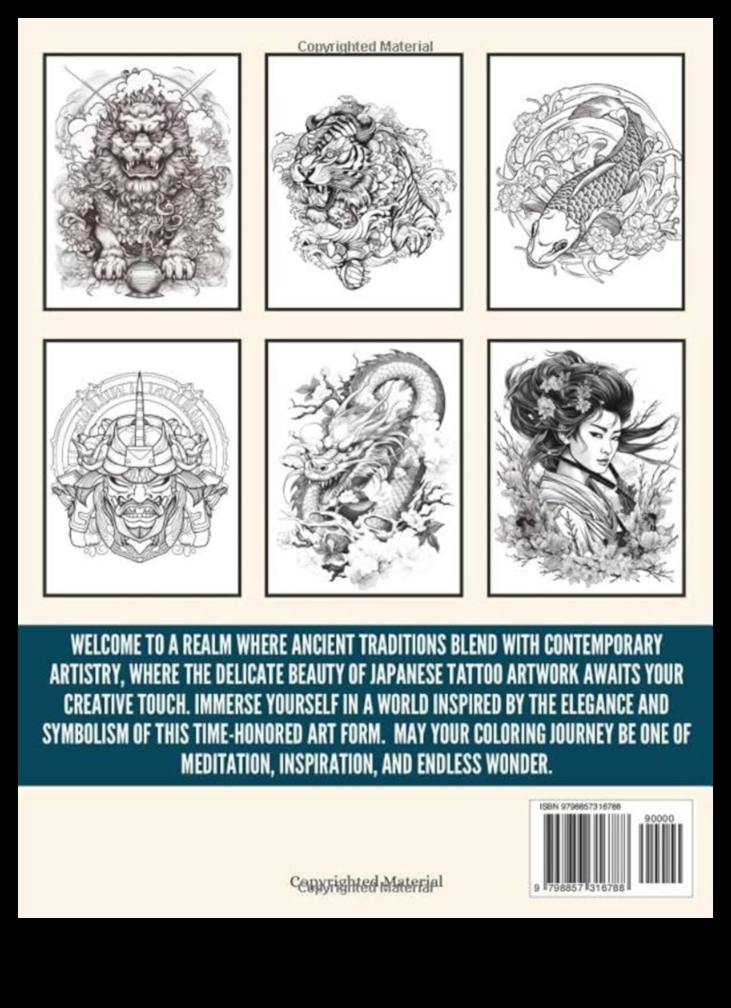 Tintes odiseja: Episkās pasakas, kas ilustrētas, izmantojot japāņu tetovējumu mākslu