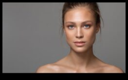 Spīdīgs no pieciem tipiskais grima paņēmieniem, ar nolūku iegūtu dabisku mirdzumu