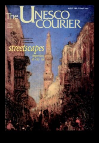 Pilsētas ielu ainavas Vietējā šarma gleznains piedzīvojums