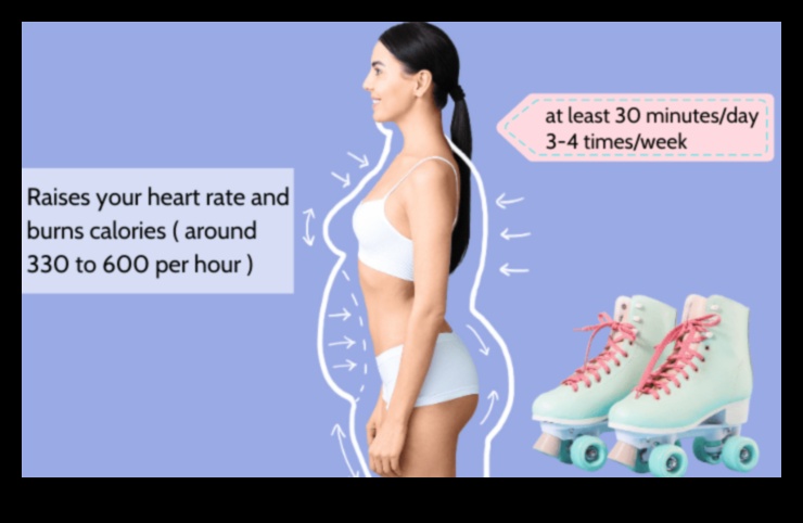 Skrituļslidošanas ritmi: gludas kustības svara zaudēšanai un tonizēšanai