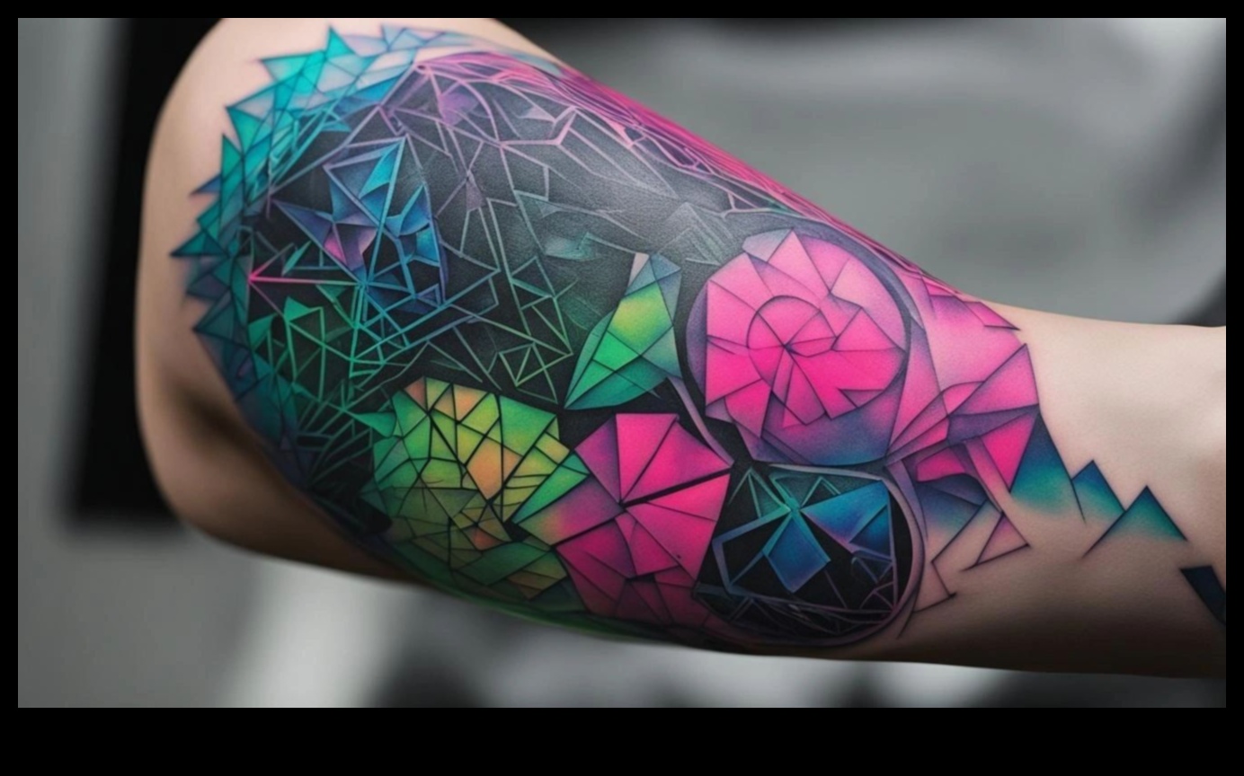 Spilgtas vīzijas: krāsainas un dinamiskas tetovējumu idejas