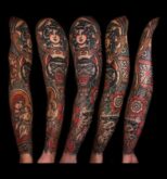 Tintes leģendas, tradicionālie tetovējumi, kas stāsta stāstus